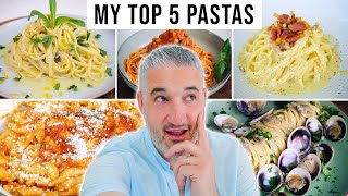 Vincenzos Plate 5 Top Pasta Recipes My Favorite Pasta Dishes [upl. by Akirahc]