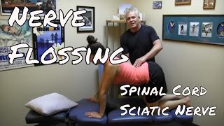 Sciatica Pain  Nerve Flossing Nerve Root Release [upl. by Nitz]