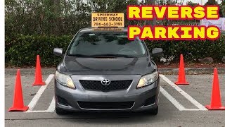 Driving lessonHow to Park in ReverseLearning to DriveCar [upl. by Alphonsine]