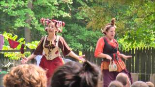 Washing Well Wenches at Pittsburgh Renaissance Festivalwmv [upl. by Adnac]