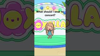 Toca Boca  help me pick an outfit for concert  Sliced Bread 🌟 tocaboca tocalifeworld concert [upl. by Cychosz]